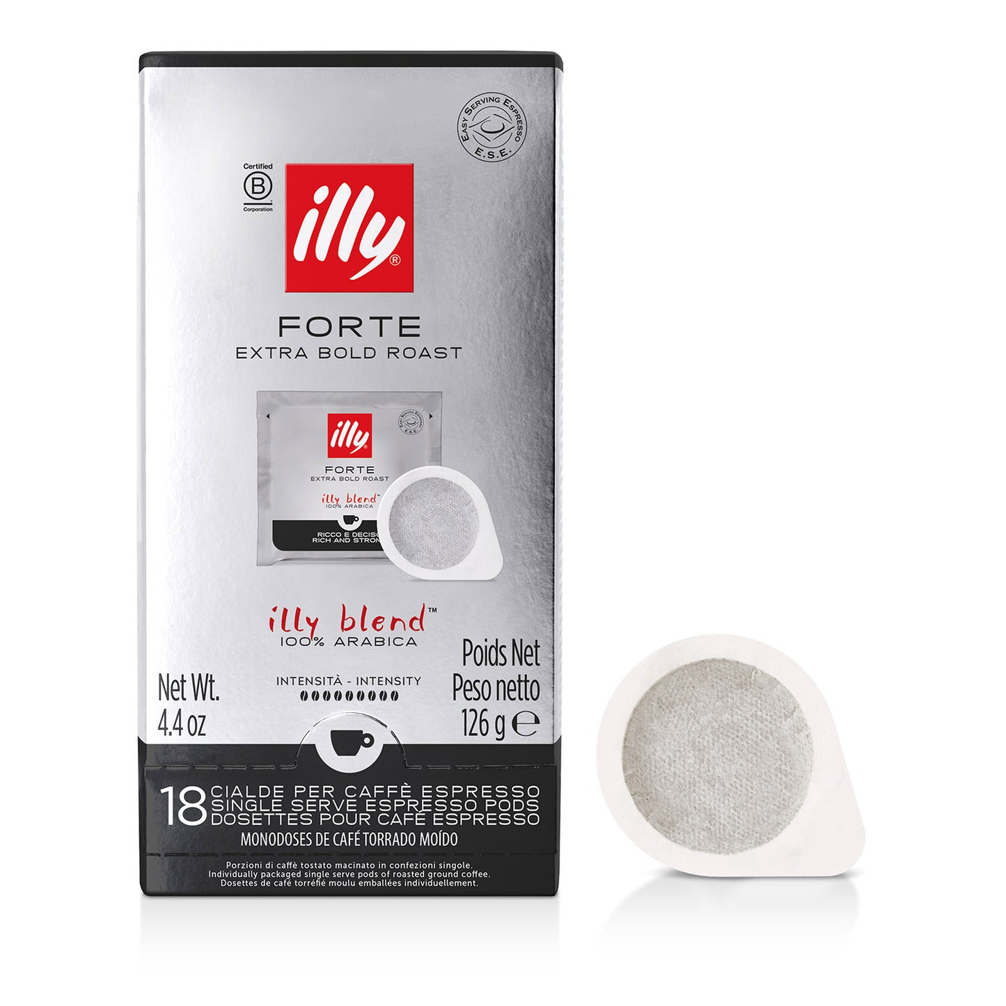illy E.S.E. servings FORTE - 18 koffiepads