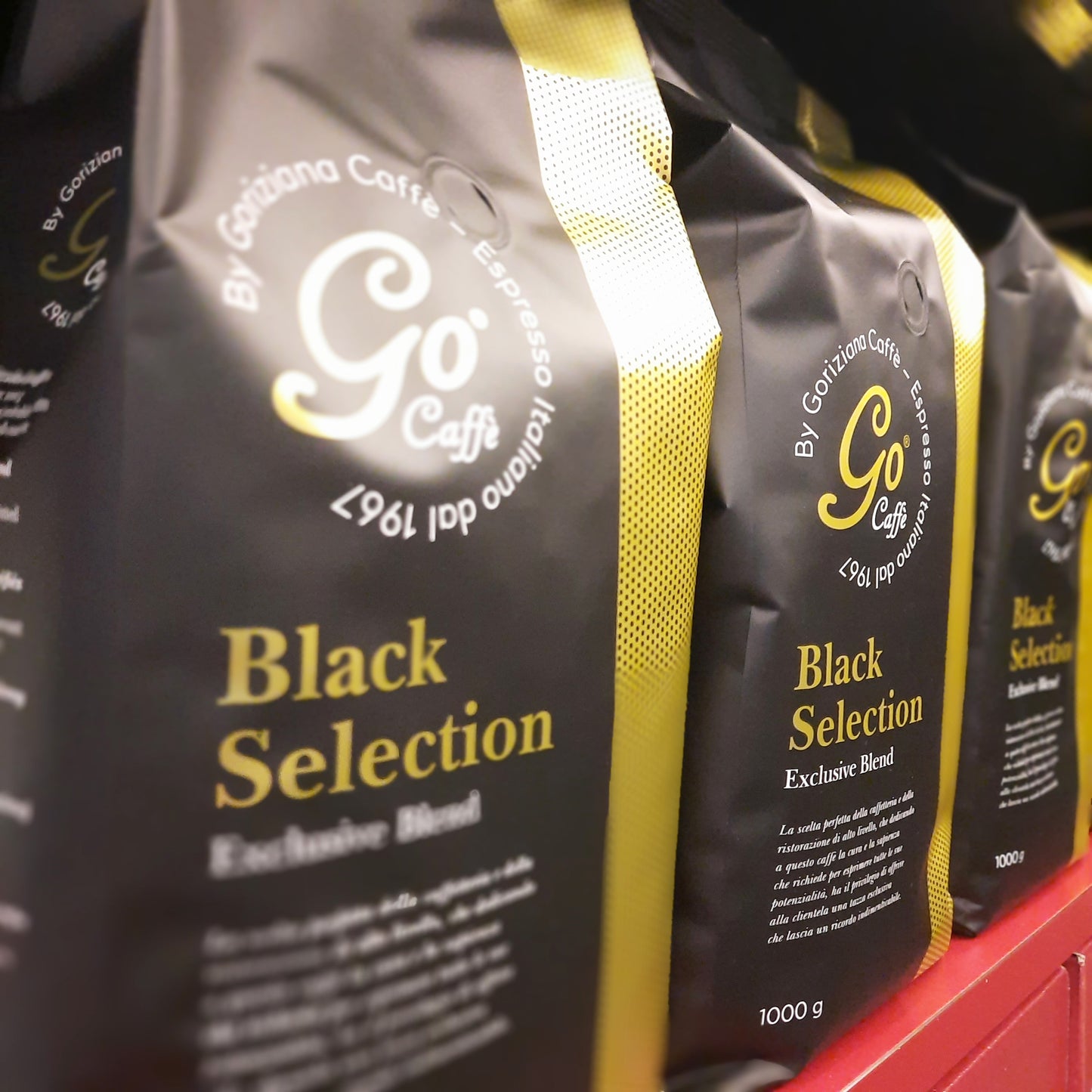 Go Caffè bonen BLACK SELECTION - zak á 500 gram