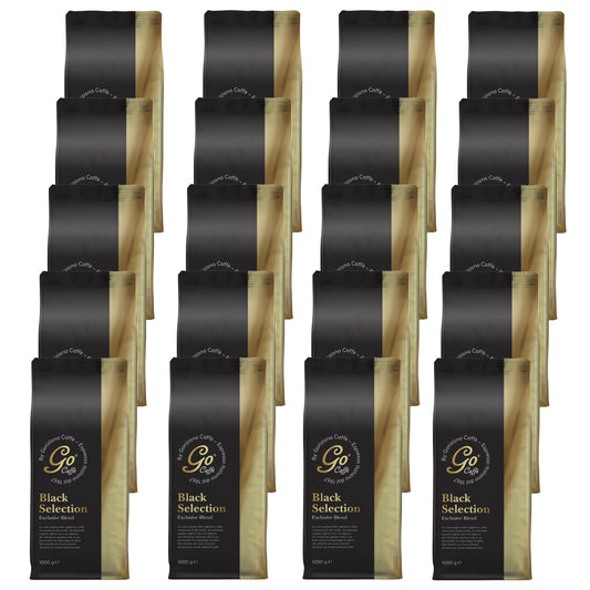 Go Caffè bonen BLACK SELECTION - 20 x 500 gram