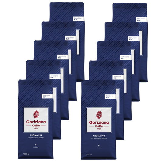 Goriziana Caffè bonen SELEZIONE BLU - 10 x 1000 gram