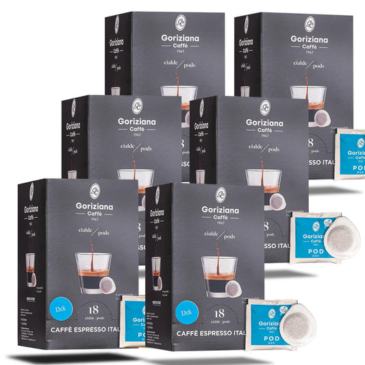 Goriziana Caffè E.S.E. servings POD DEK - 12 x 18 koffiepads