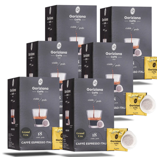 Goriziana Caffè E.S.E. servings POD GRAND CRU - 12 x 18 koffiepads