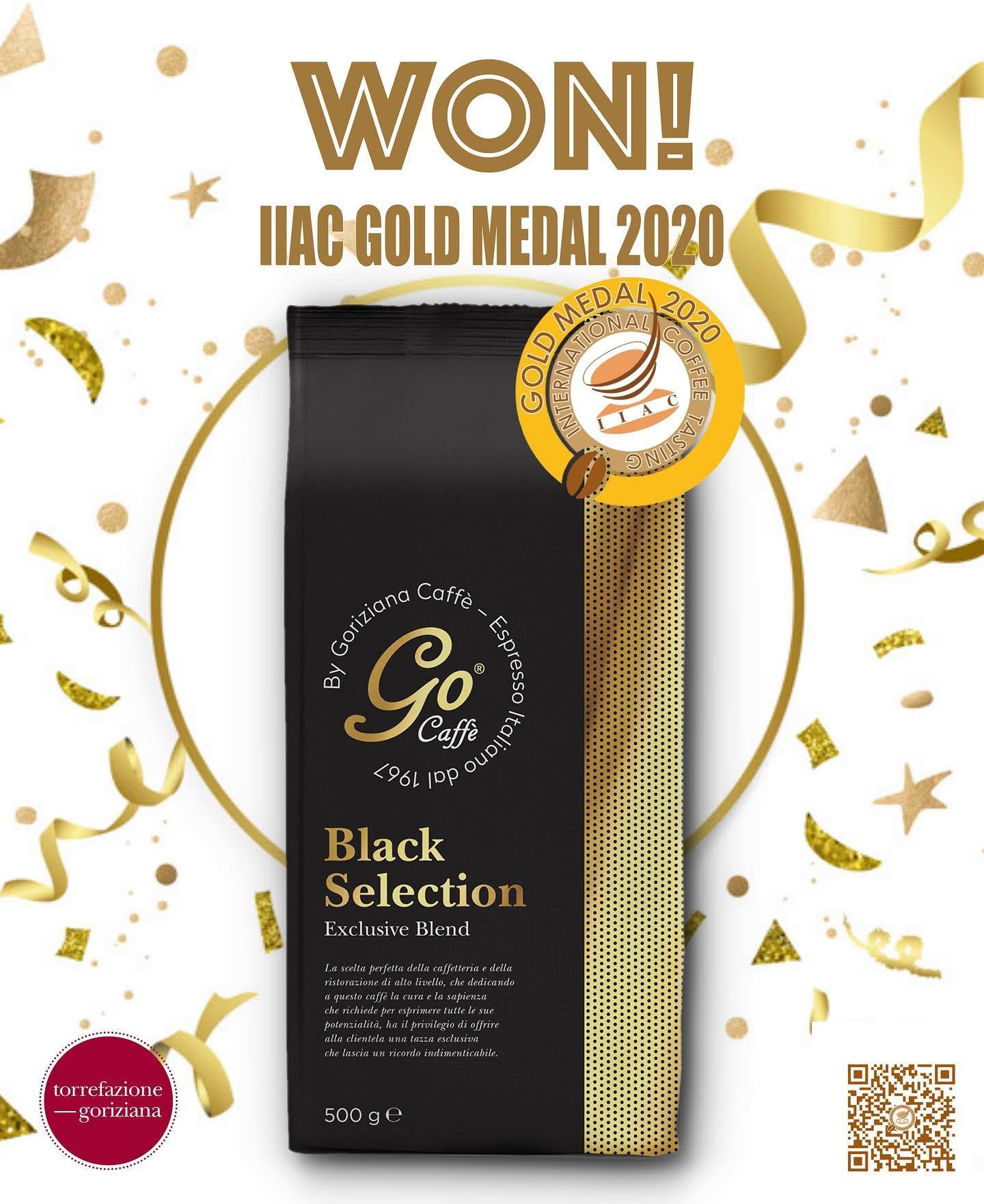 Go Caffè bonen BLACK SELECTION - zak á 500 gram