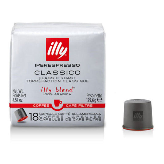 illy Iperespresso CLASSICO filtermaling - 18 capsules