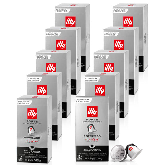 illy Nespresso® compatible FORTE - 10 x 10 capsules