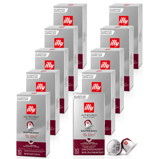 illy Nespresso® compatible INTENSO - 10 x 10 capsules