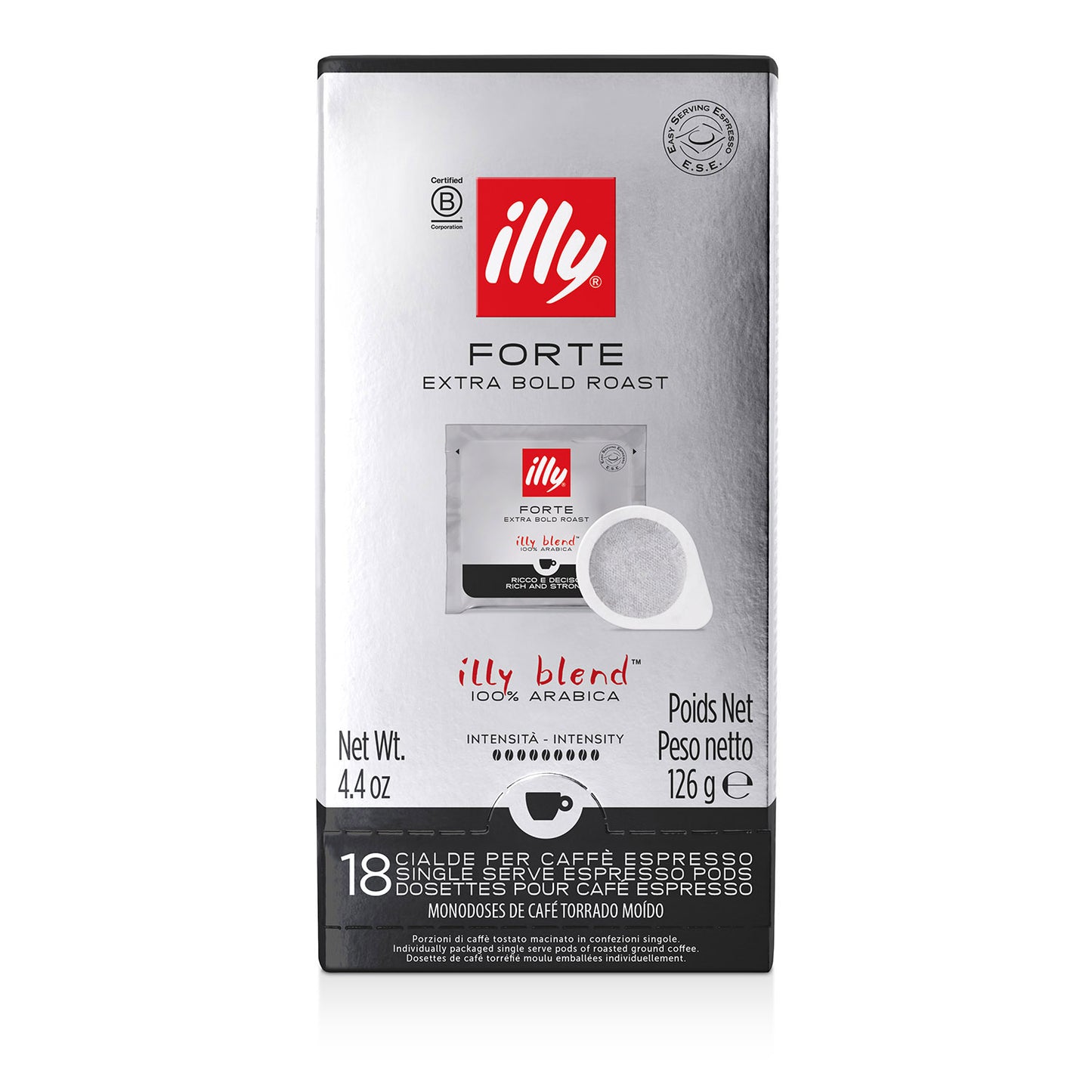 illy E.S.E. servings FORTE - 18 koffiepads