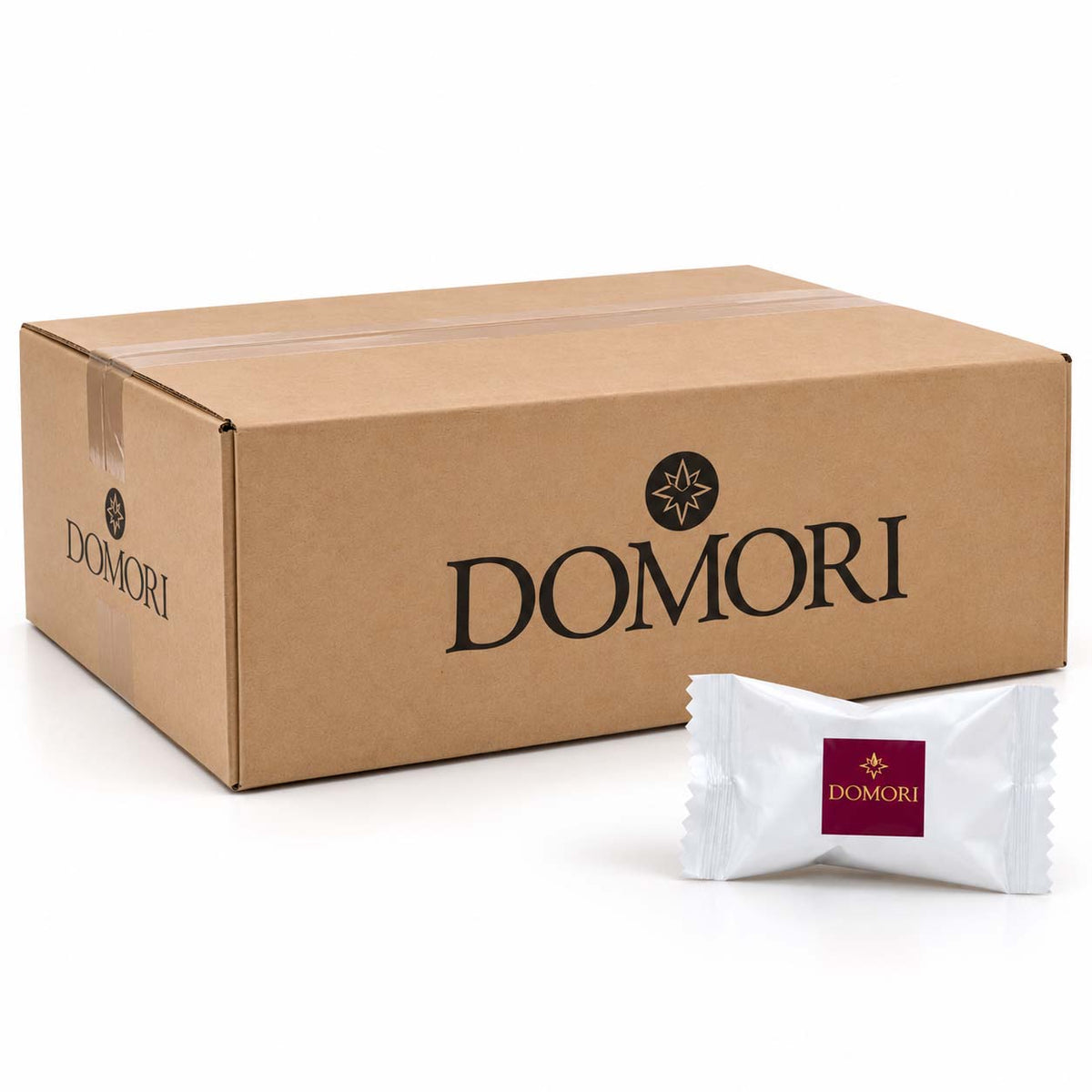 Domori Amandelen in Melkchocolade – 200 stuks individueel verpakt
