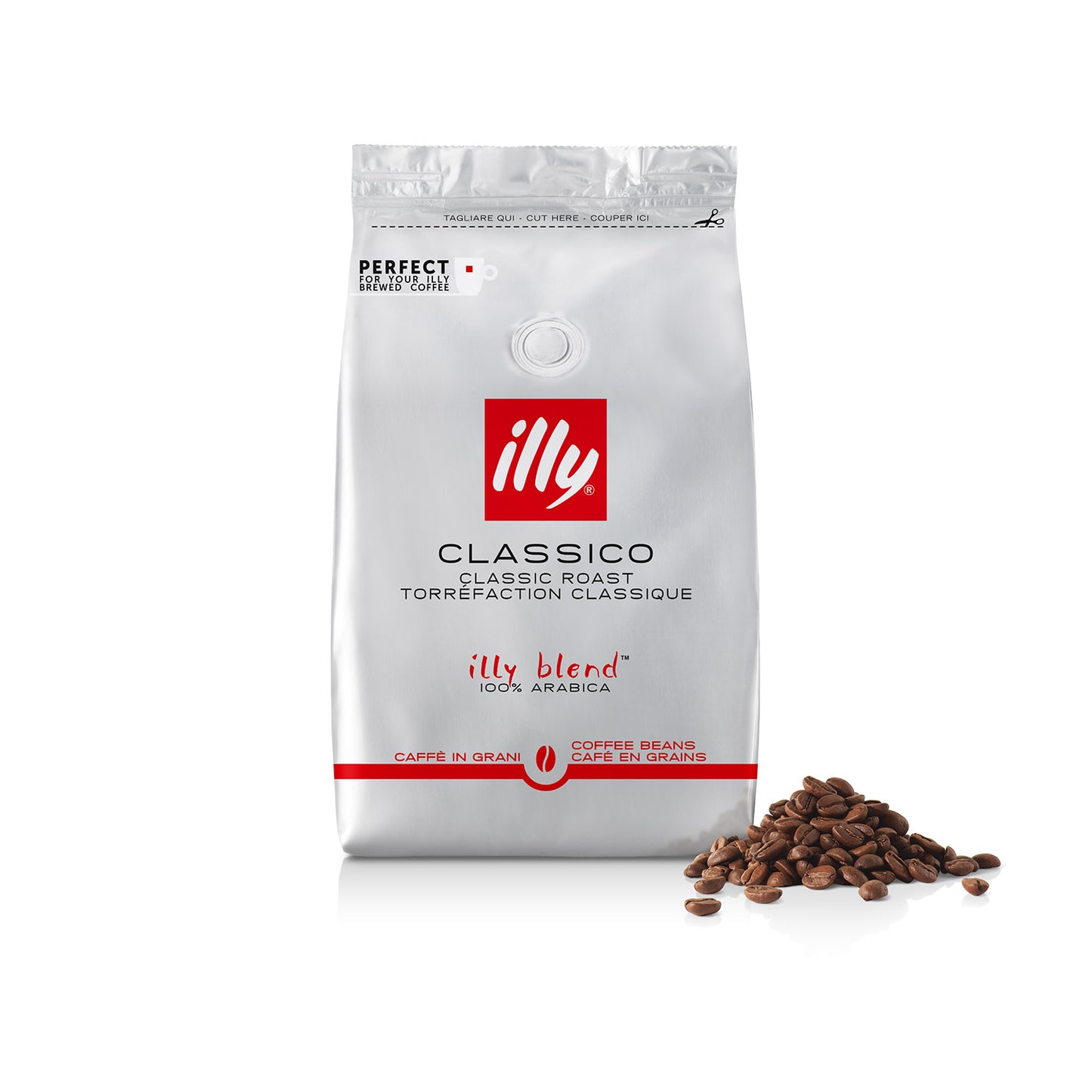illy koffiebonen CLASSICO 6 x 500 gram - 100% Arabica espresso