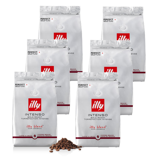 illy koffiebonen INTENSO 6 x 500 gram - 100% Arabica espresso