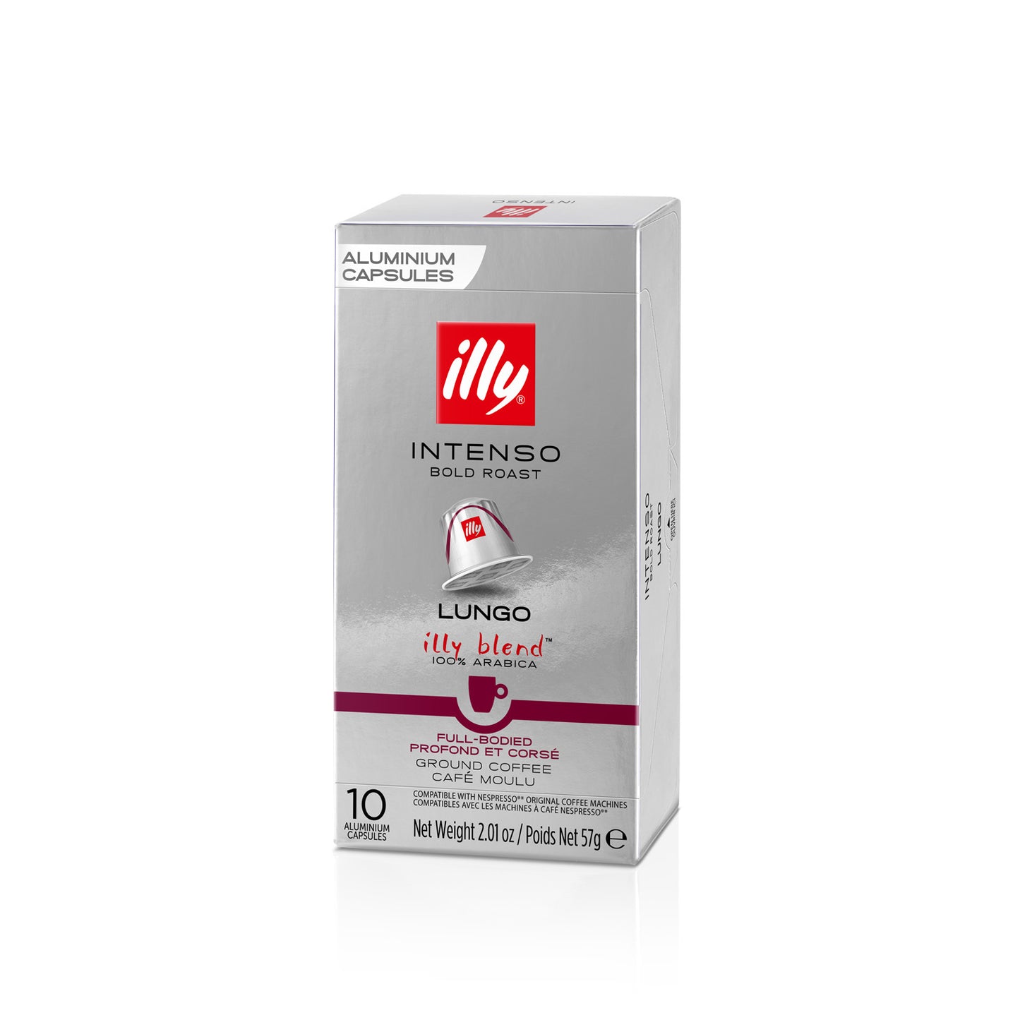 illy Nespresso® compatible INTENSO LUNGO  - 10 x 10 capsules