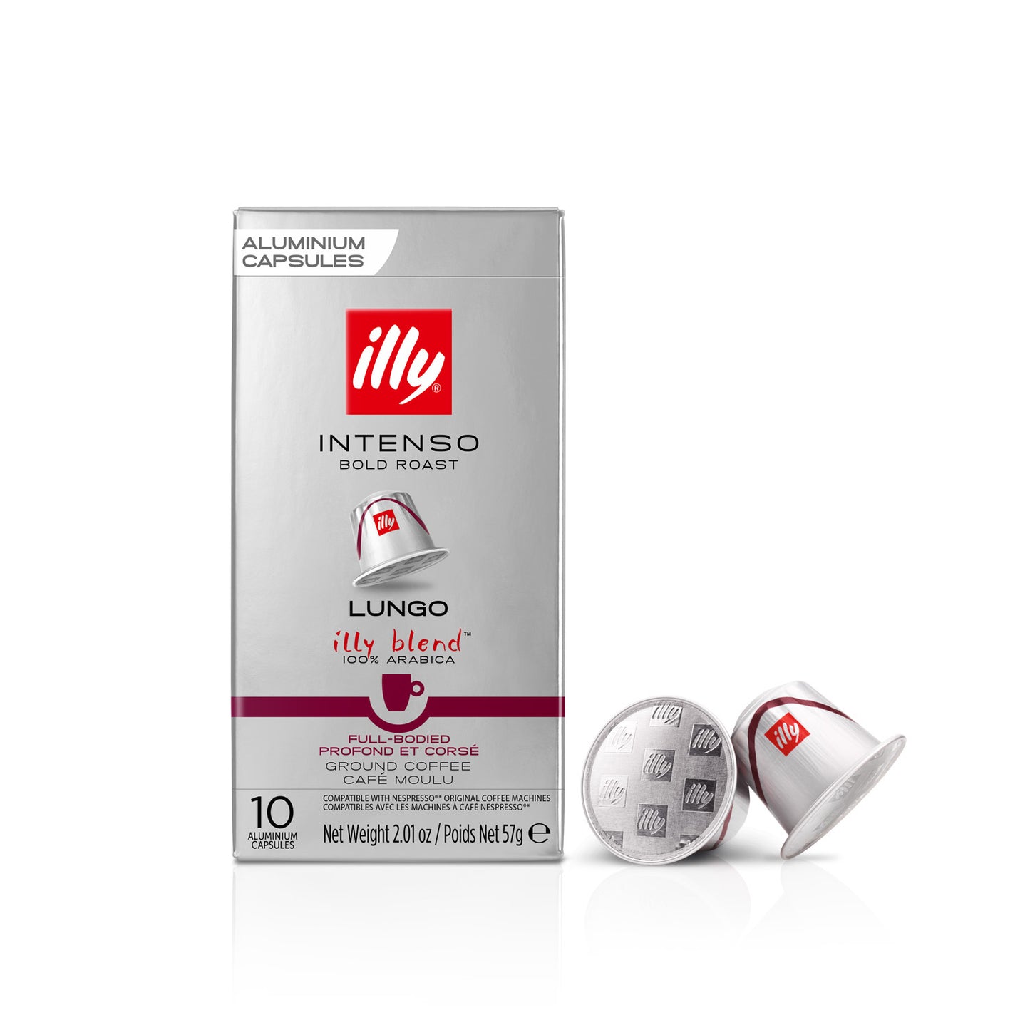 illy Nespresso® compatible INTENSO LUNGO  - 10 x 10 capsules