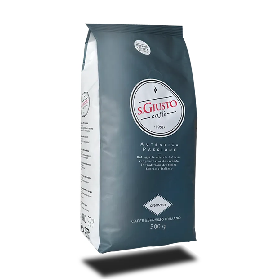 S. Giusto Caffè bonen CREMOSO - 10 x 1000 gram